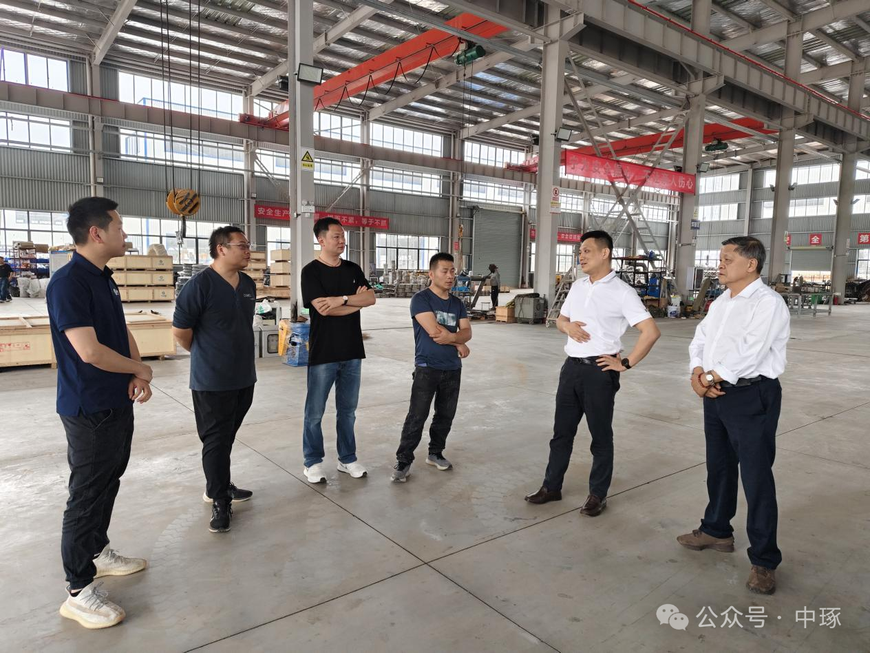 加快發(fā)展節(jié)能環(huán)保三年行動(dòng)方案推進(jìn)中丨副會(huì)長蘇琦一行前往中琢智慧考察，探尋內(nèi)循環(huán)路徑
